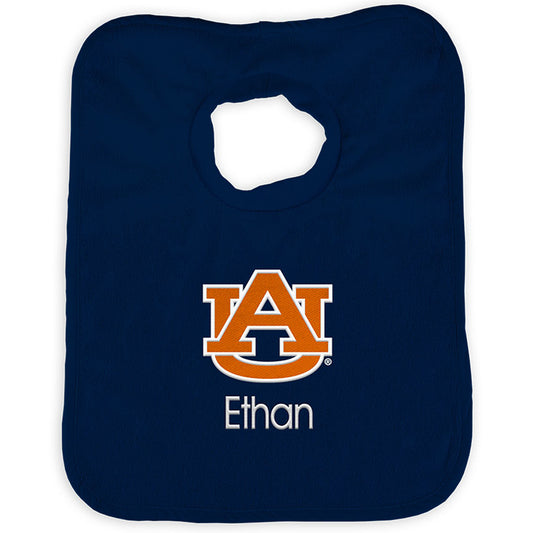 Navy Chad & Jake Auburn Tigers NCAA Personalized Bib