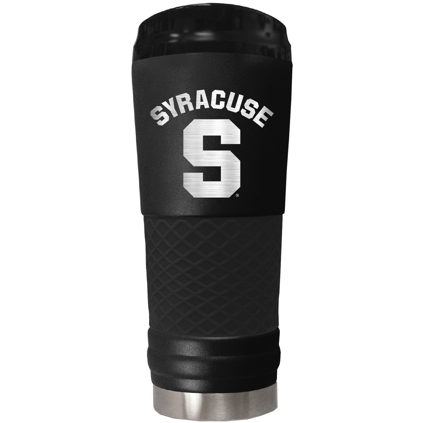 Black Syracuse Orange OHT Military Appreciation 24oz. Stealth Draft Travel Tumbler