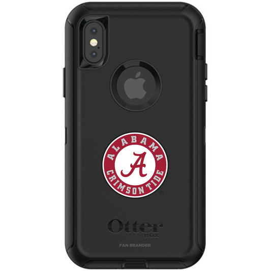 OtterBox Black Alabama Crimson Tide iPhone X/XS Defender Phone Case