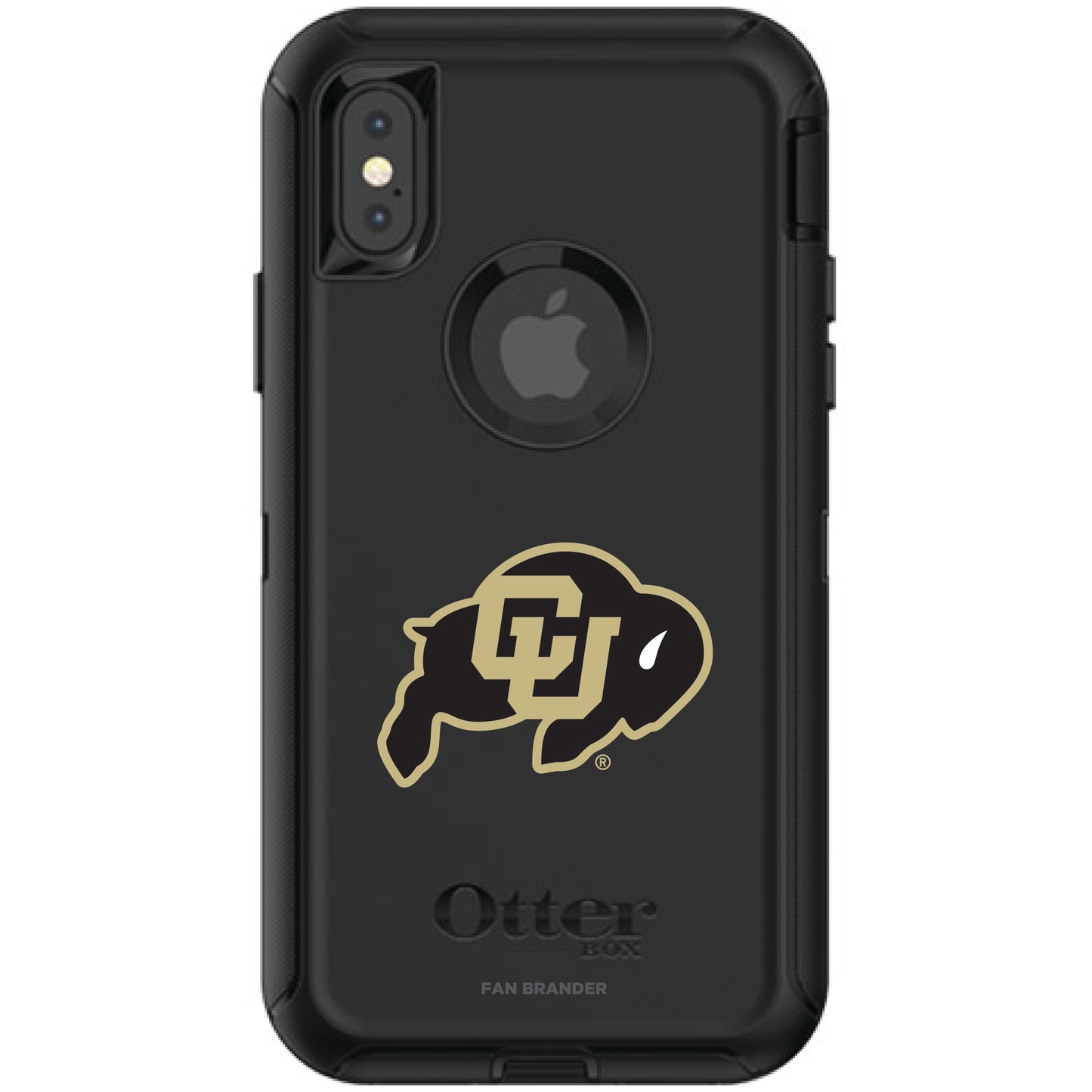 OtterBox Black Colorado Buffaloes iPhone X/XS Defender Phone Case