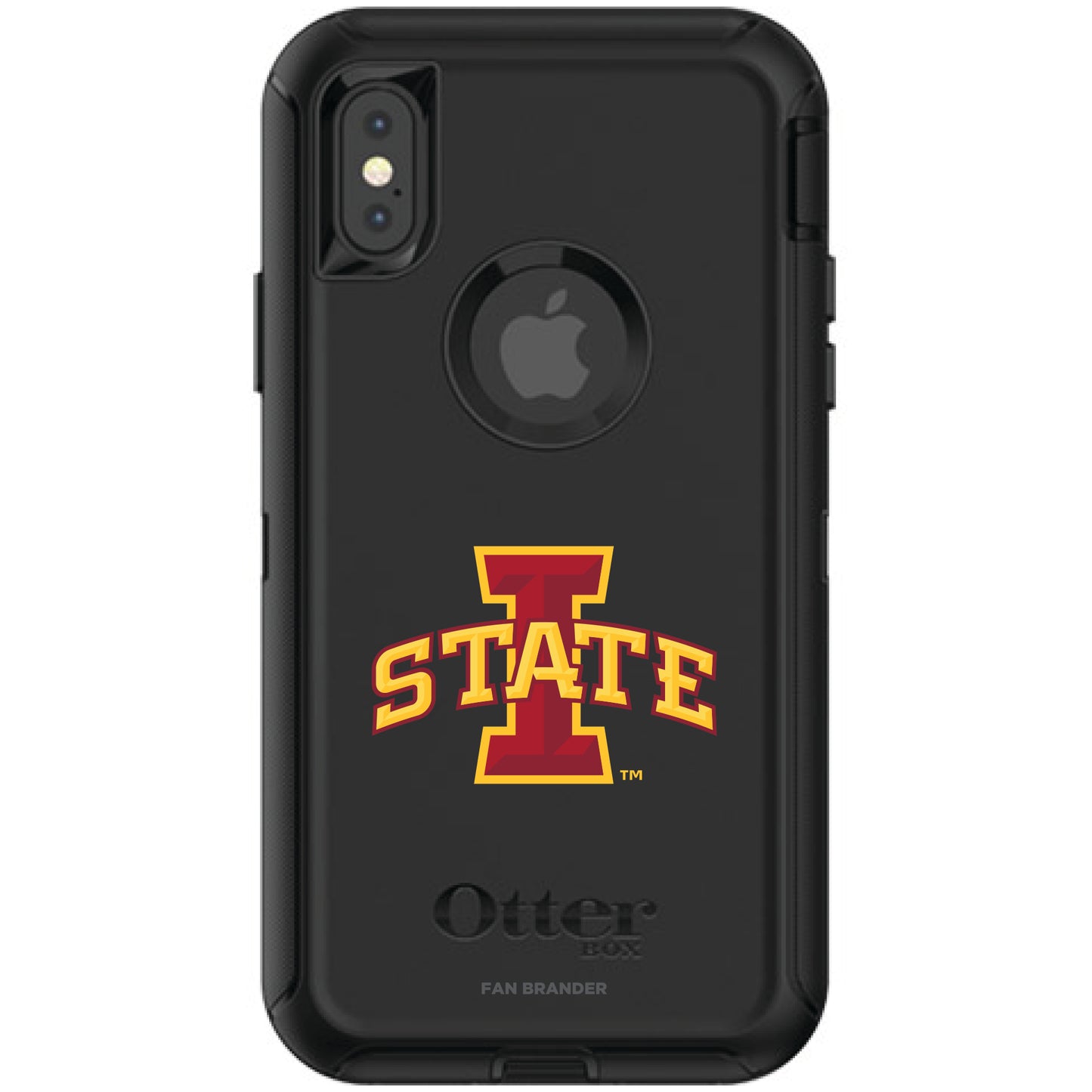OtterBox Black Iowa State Cyclones iPhone X/XS Defender Phone Case