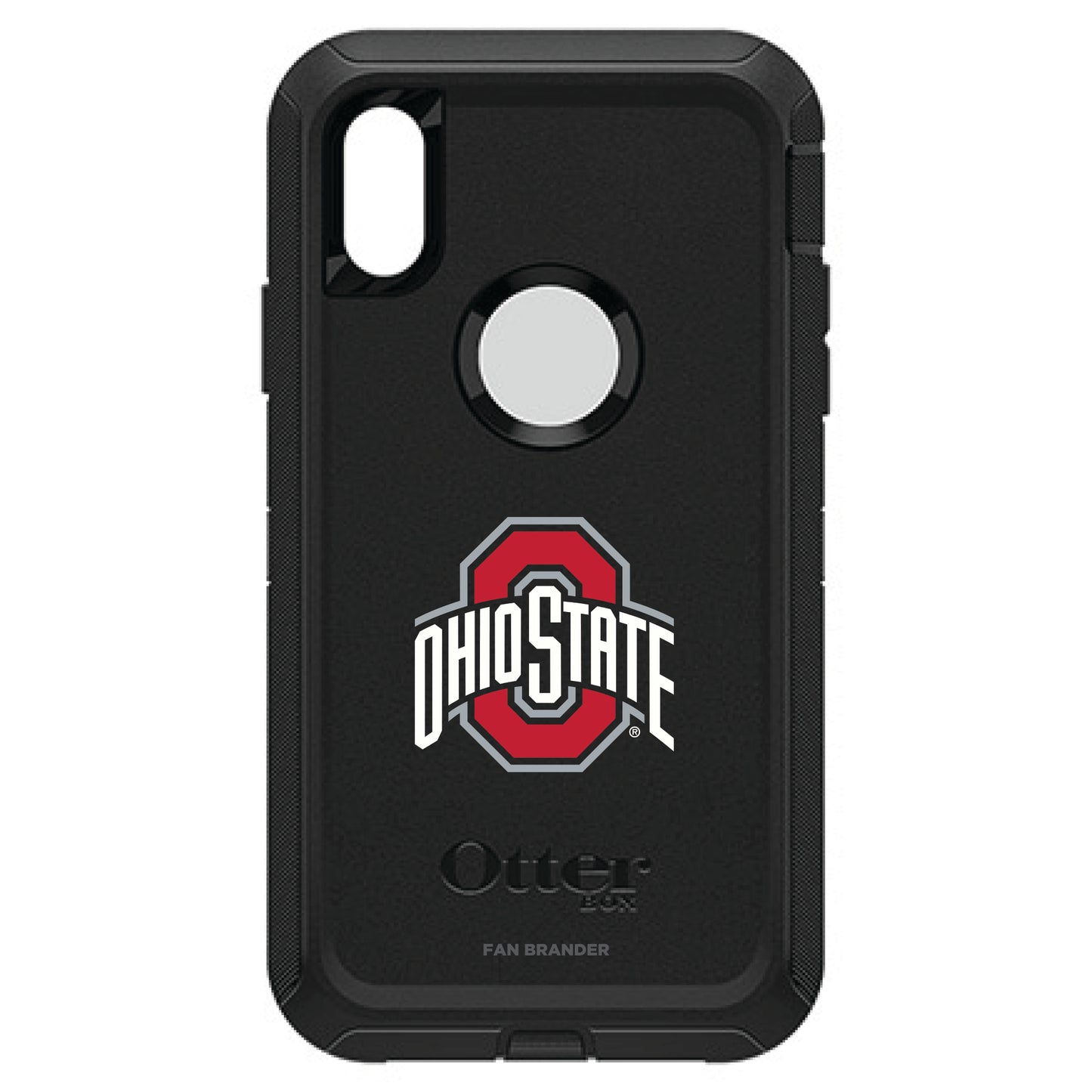 OtterBox Black Ohio State Buckeyes iPhone XR Defender Case