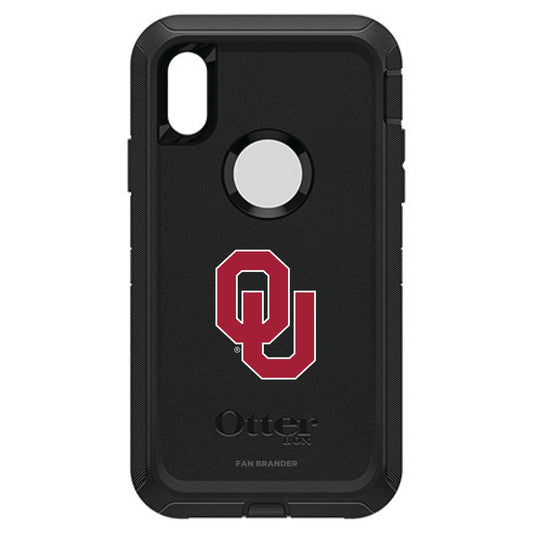 OtterBox Black Oklahoma Sooners iPhone XR Defender Case