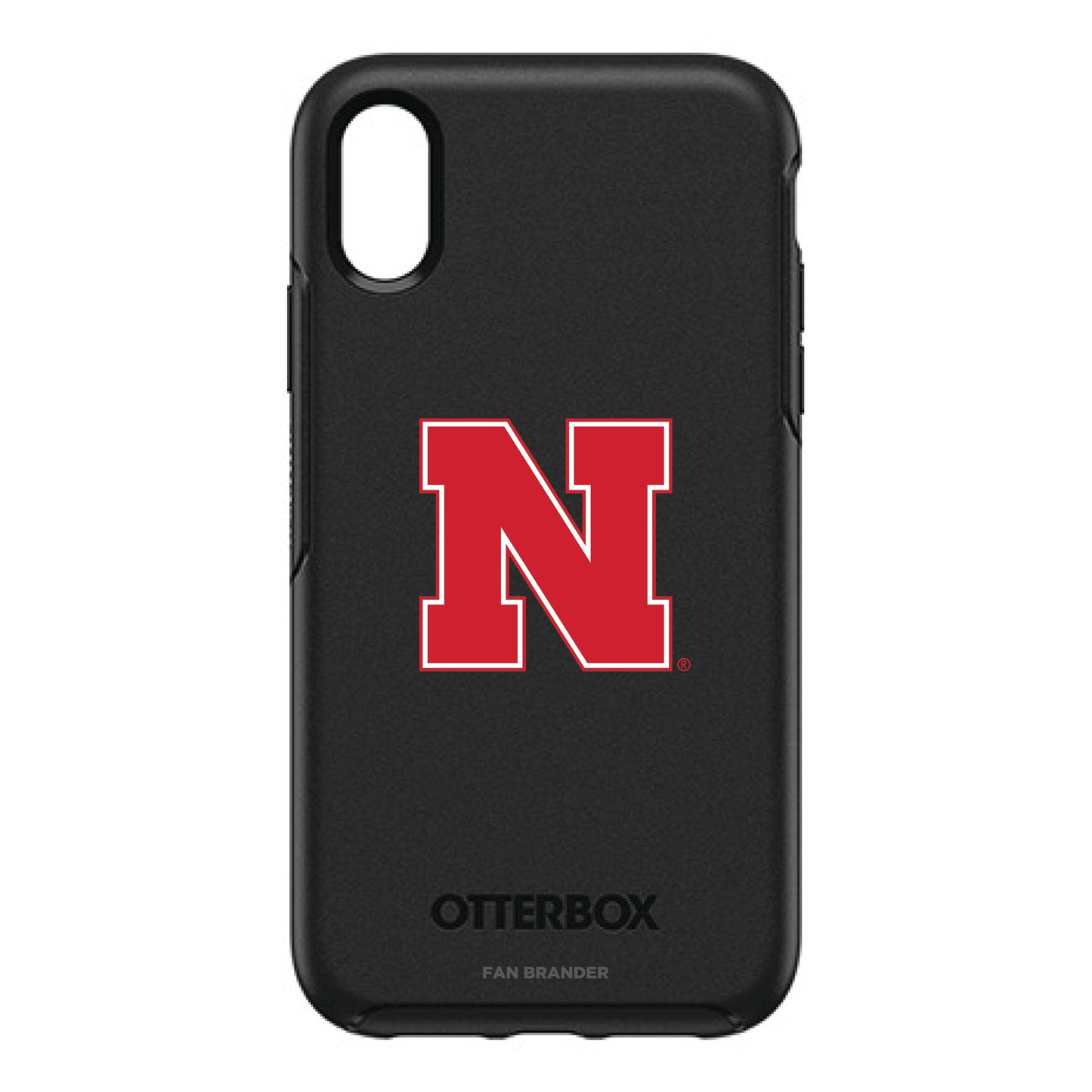 OtterBox Black Nebraska Huskers iPhone XR Symmetry Case