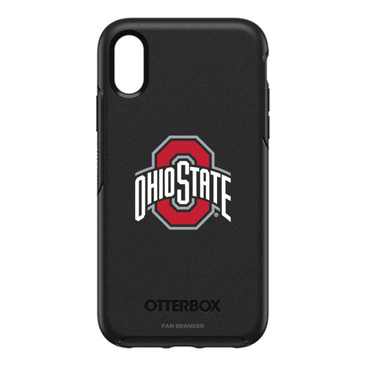 OtterBox Black Ohio State Buckeyes iPhone XR Symmetry Case