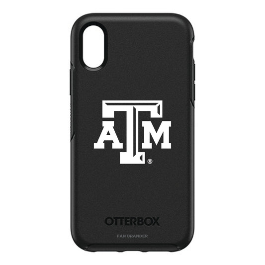 OtterBox Black Texas A&M Aggies iPhone XR Symmetry Case