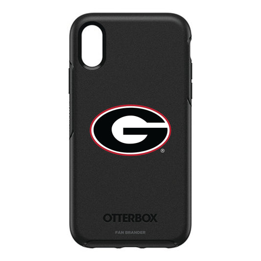 OtterBox Black Georgia Bulldogs iPhone XR Symmetry Case