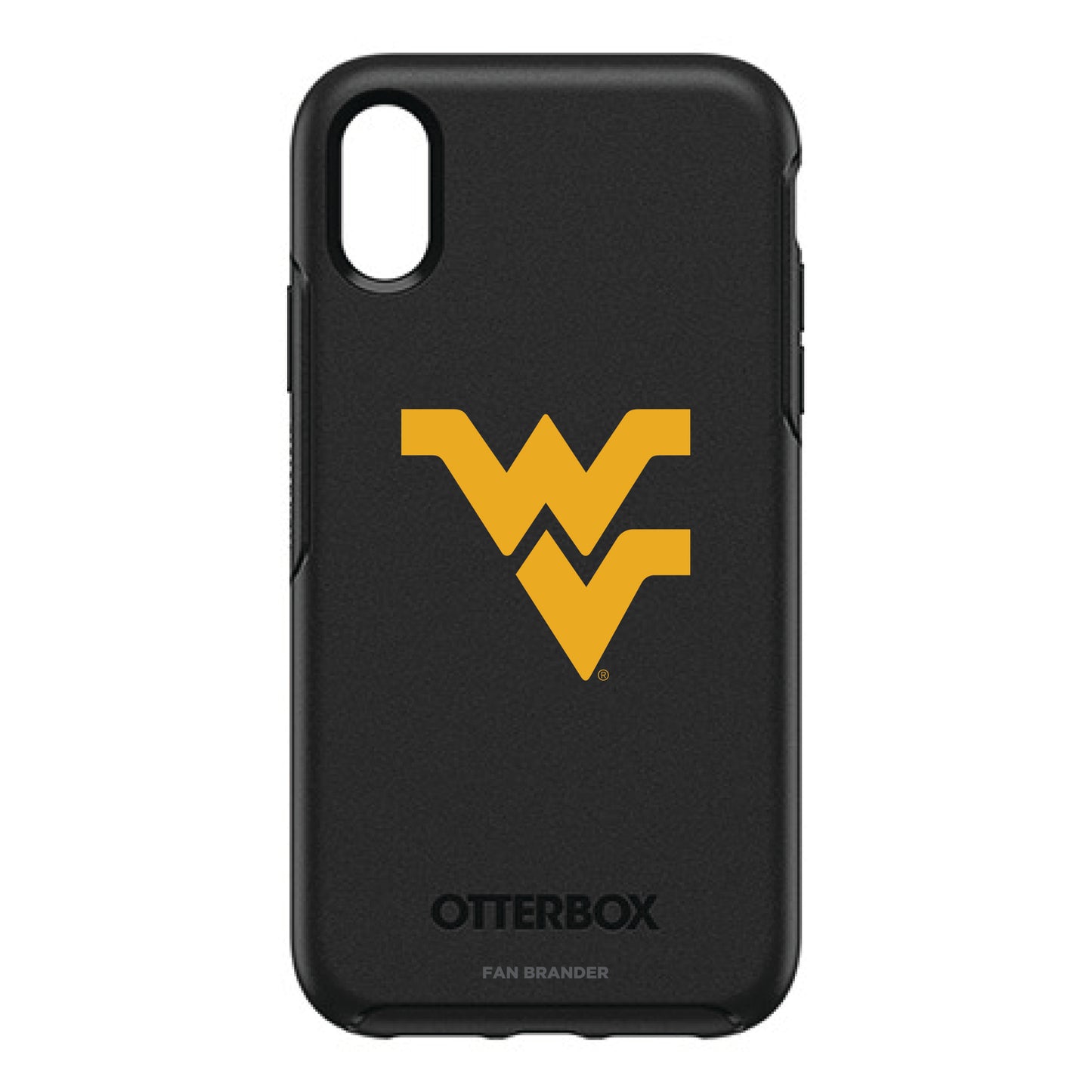 OtterBox Black West Virginia Mountaineers iPhone XR Symmetry Case