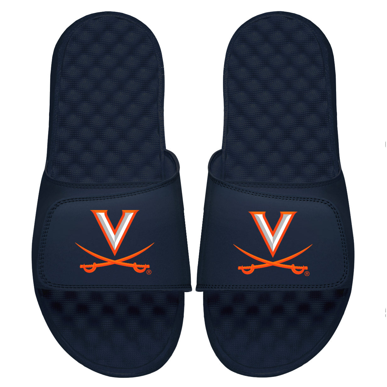 Men's ISlide Navy Virginia Cavaliers Primary Logo Slide Sandals