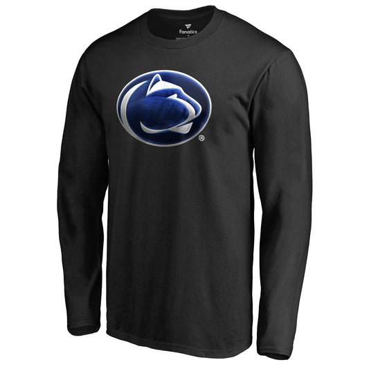 Men's Black Penn State Nittany Lions Midnight Mascot Long Sleeve T-Shirt