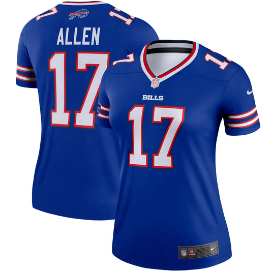 Women's Nike Josh Allen Royal Buffalo Bills Legend Team Jersey