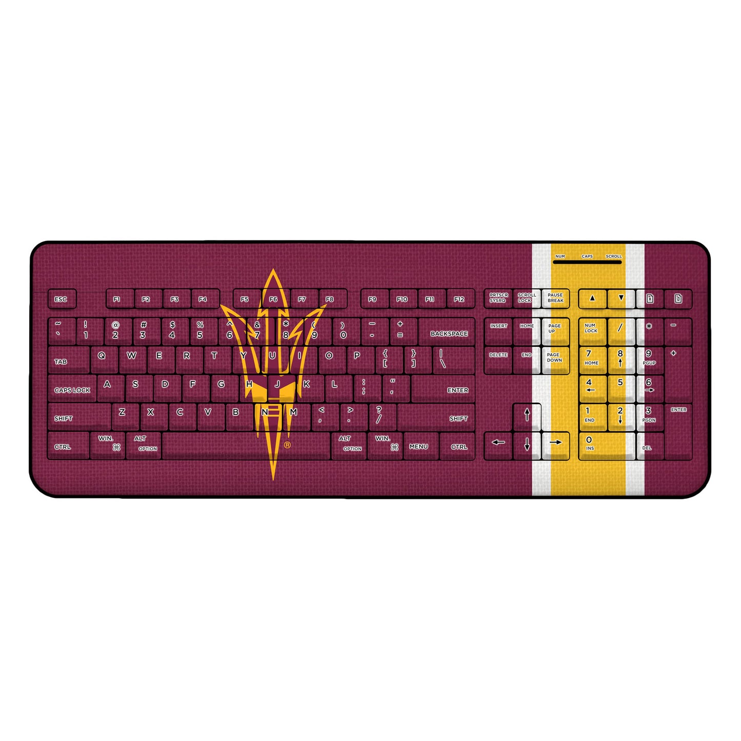 Arizona State Sun Devils Wireless USB Keyboard