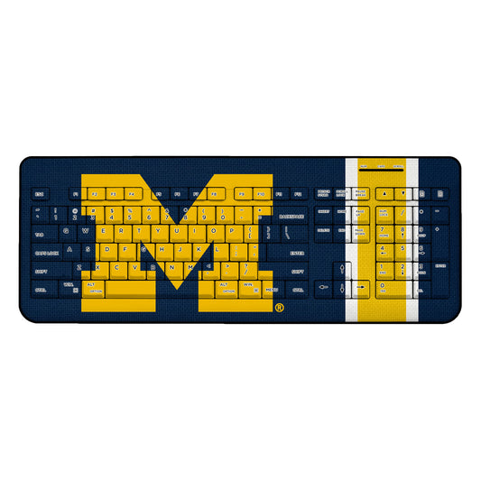 Michigan Wolverines Wireless USB Keyboard