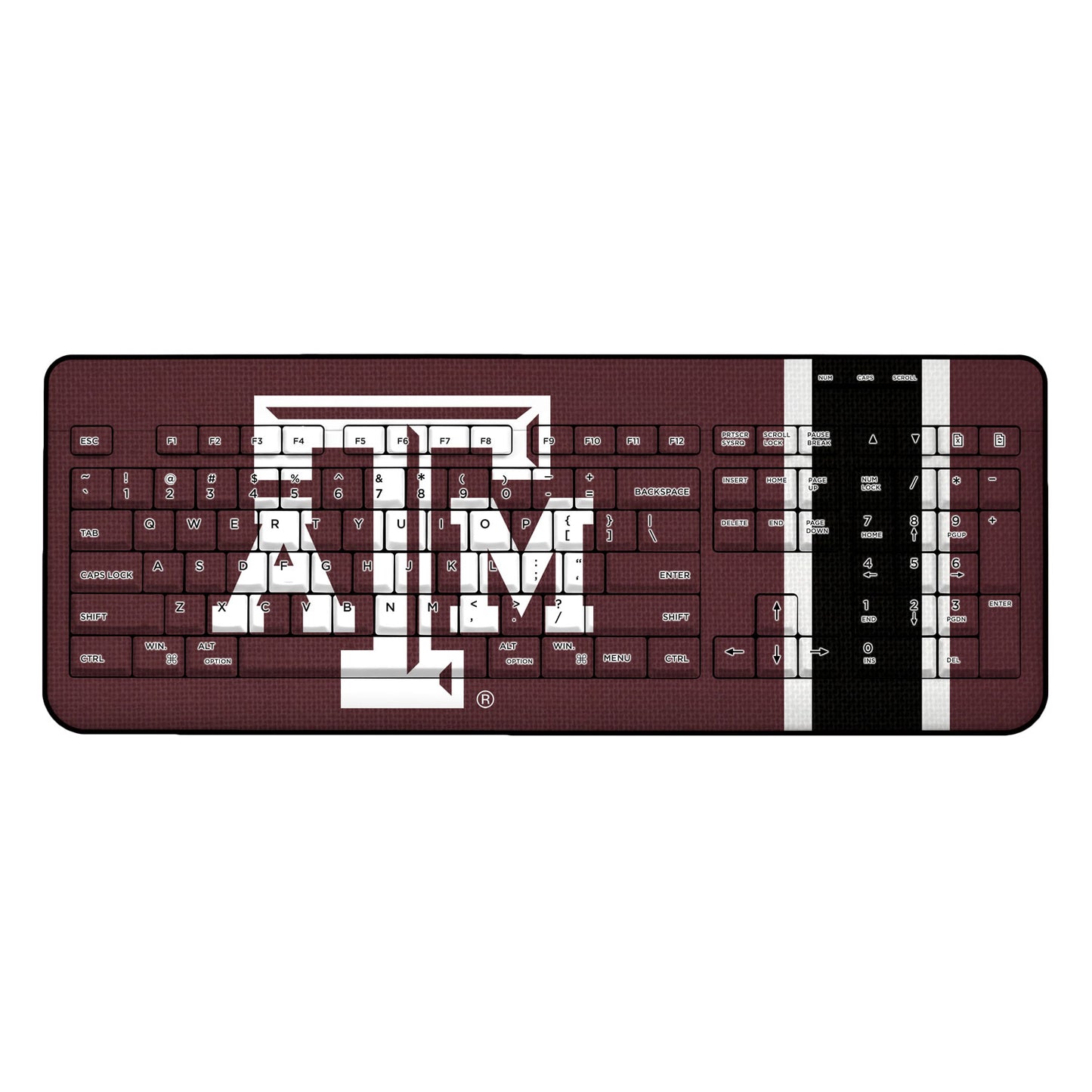 Texas A&M Aggies Wireless USB Keyboard