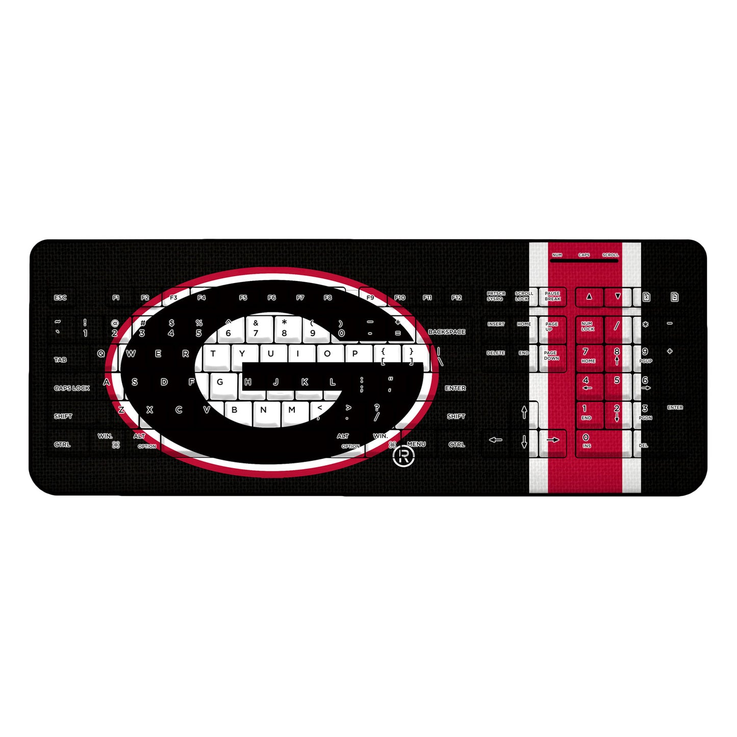 Georgia Bulldogs Wireless USB Keyboard