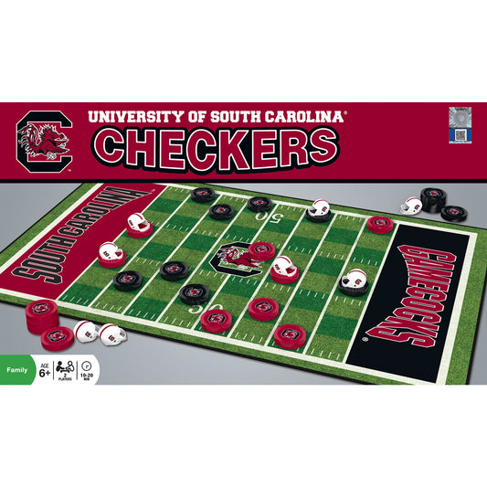 South Carolina Gamecocks NCAA Checkers Set