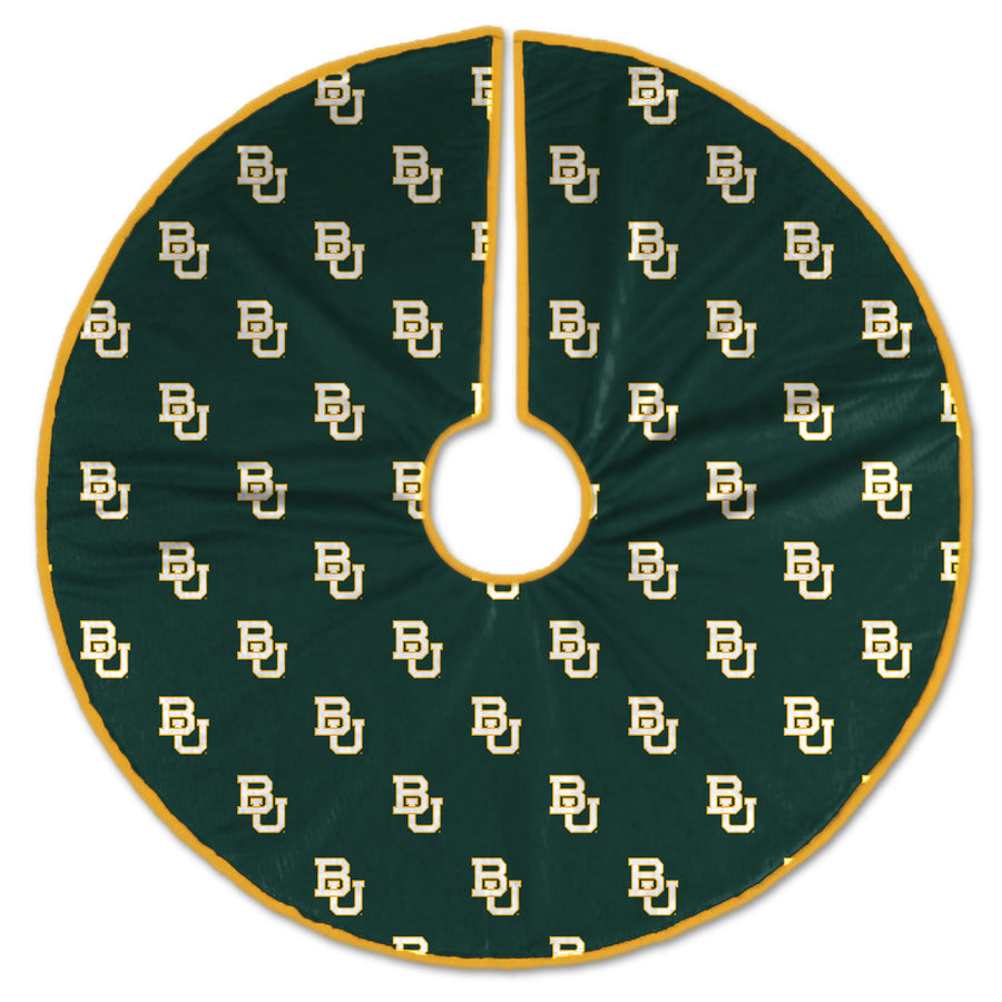 Baylor Bears Microplush Christmas Tree Skirt