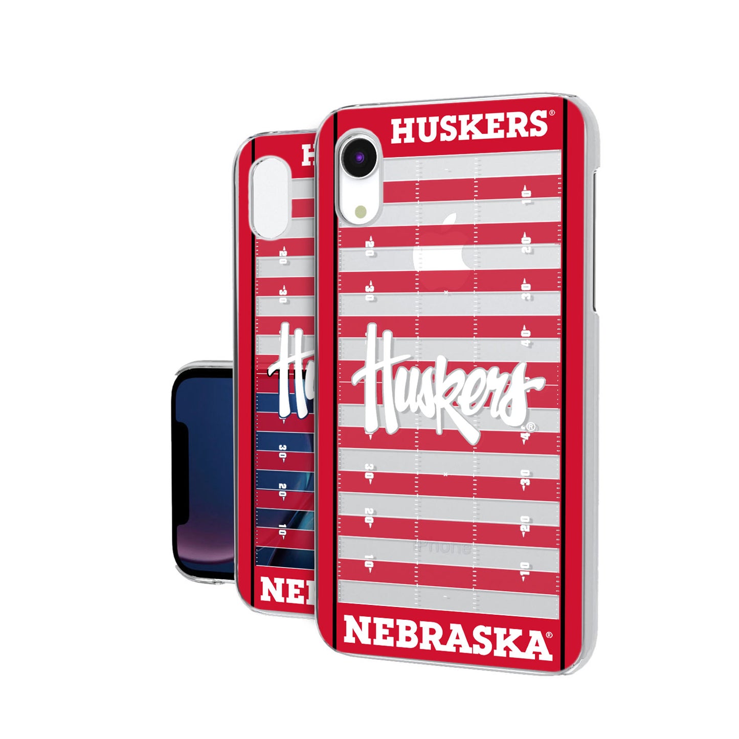 Nebraska Huskers Clear Field iPhone Case