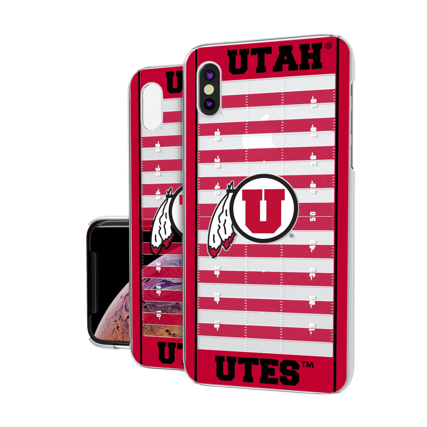 Utah Utes Clear Field iPhone Case