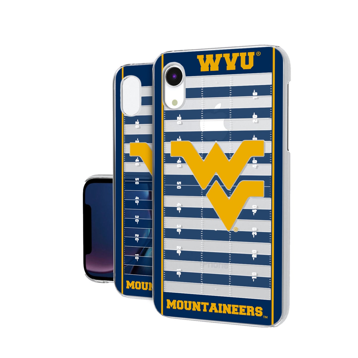 West Virginia Mountaineers Clear Field iPhone Case