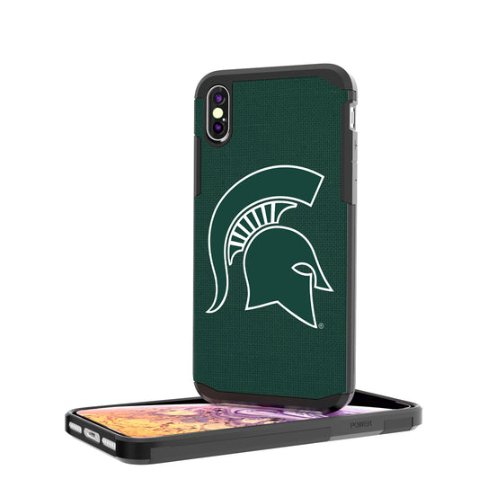 Michigan State Spartans Rugged iPhone Case