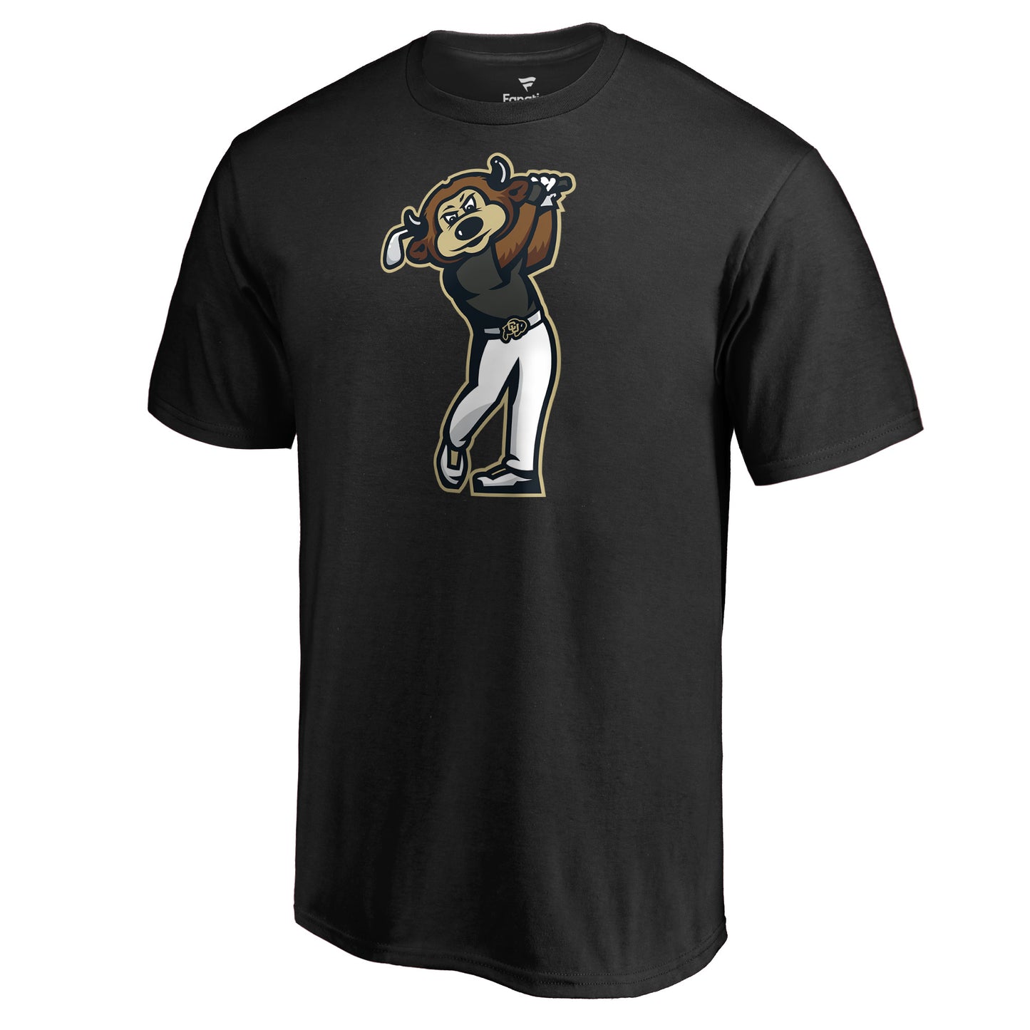 Men's Black Colorado Buffaloes Iron Chip T-Shirt