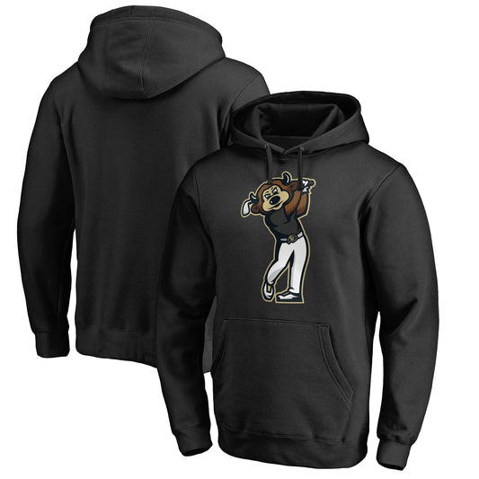 Men's Black Colorado Buffaloes Iron Chip Pullover Hoodie