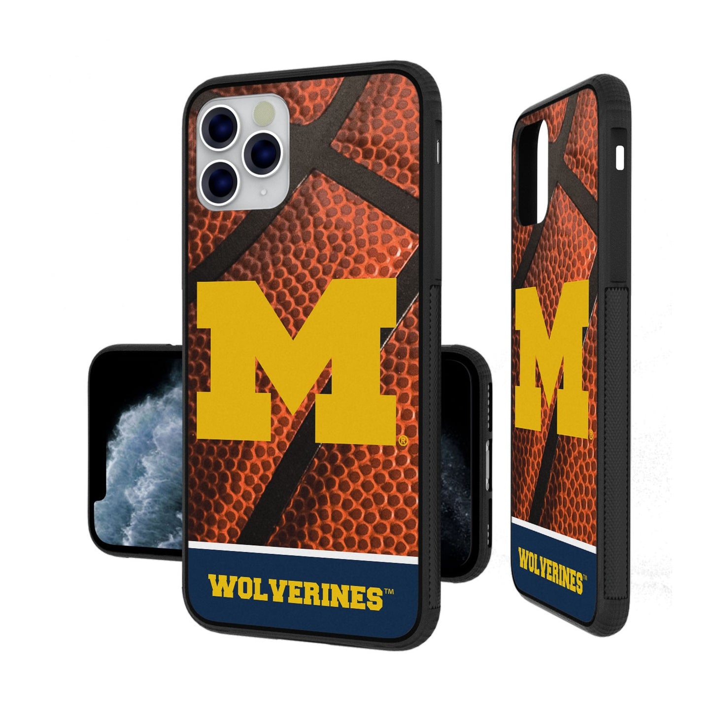 Michigan Wolverines Basketball iPhone Bump Case