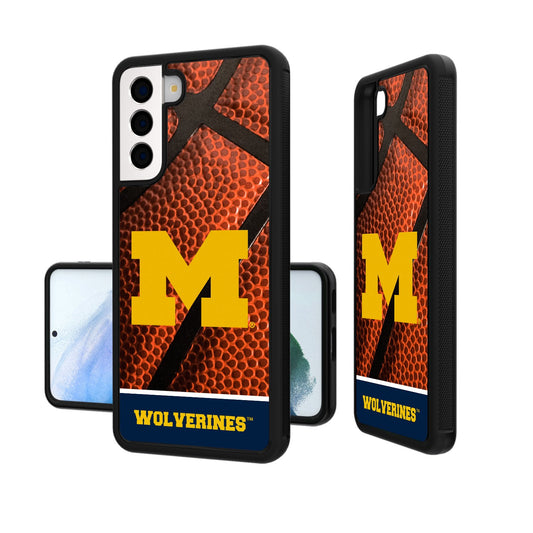 Michigan Wolverines Basketball Galaxy Bump Case