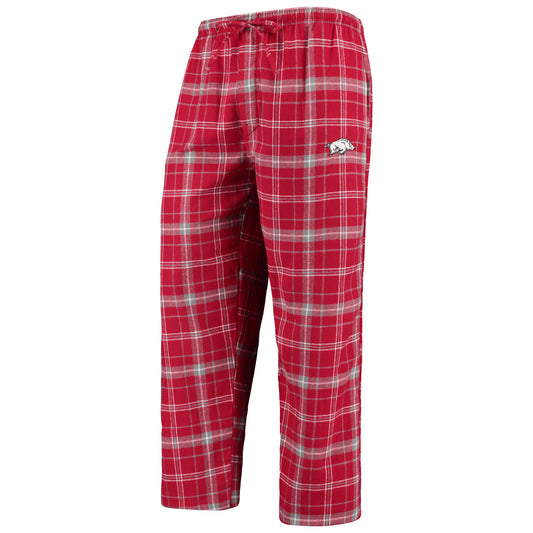 Men's Concepts Sport Cardinal/ Arkansas Razorbacks Ultimate Flannel Pants