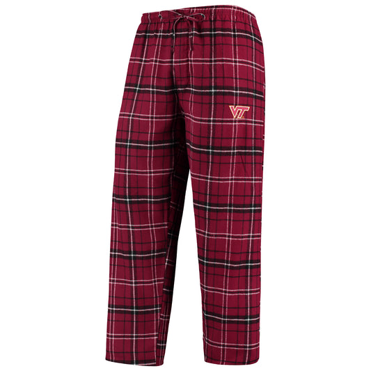 Men's Concepts Sport Maroon/Black Virginia Tech Hokies Ultimate Flannel Pants