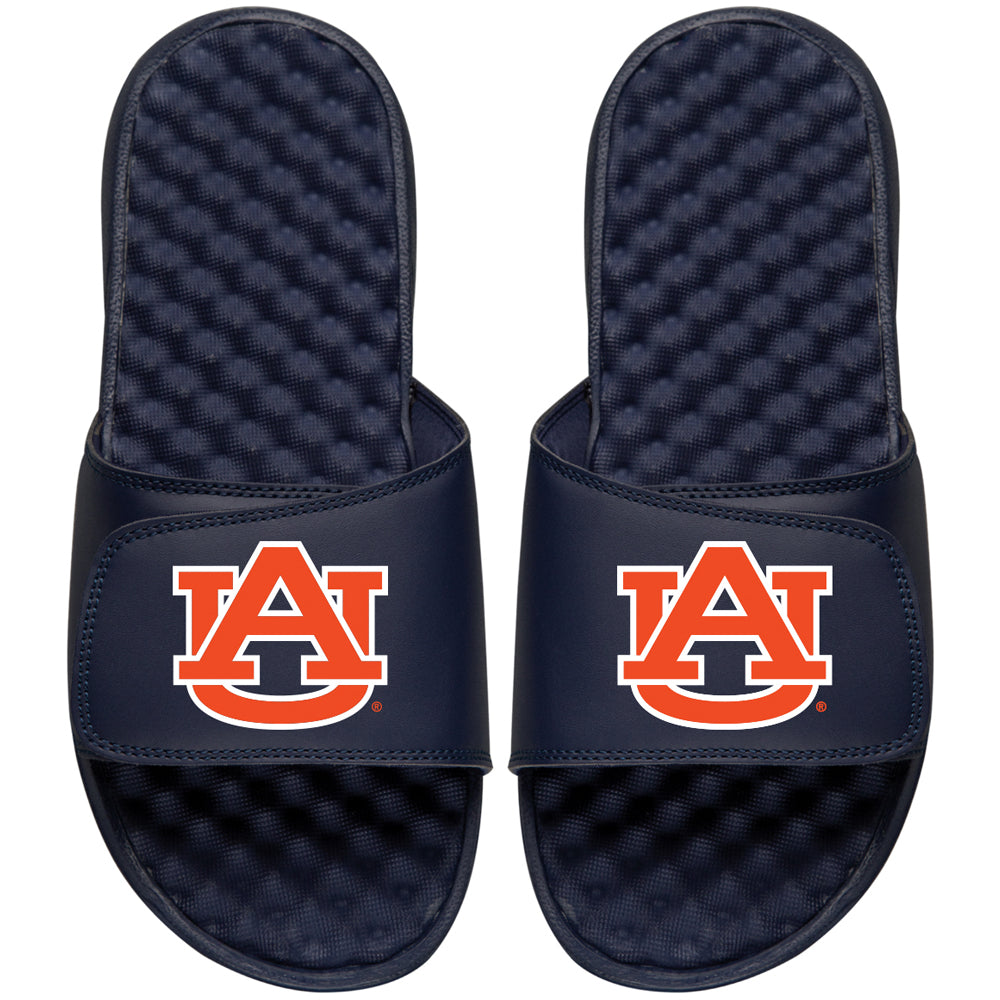 Men's ISlide Navy Auburn Tigers Primary Logo Slide Sandals