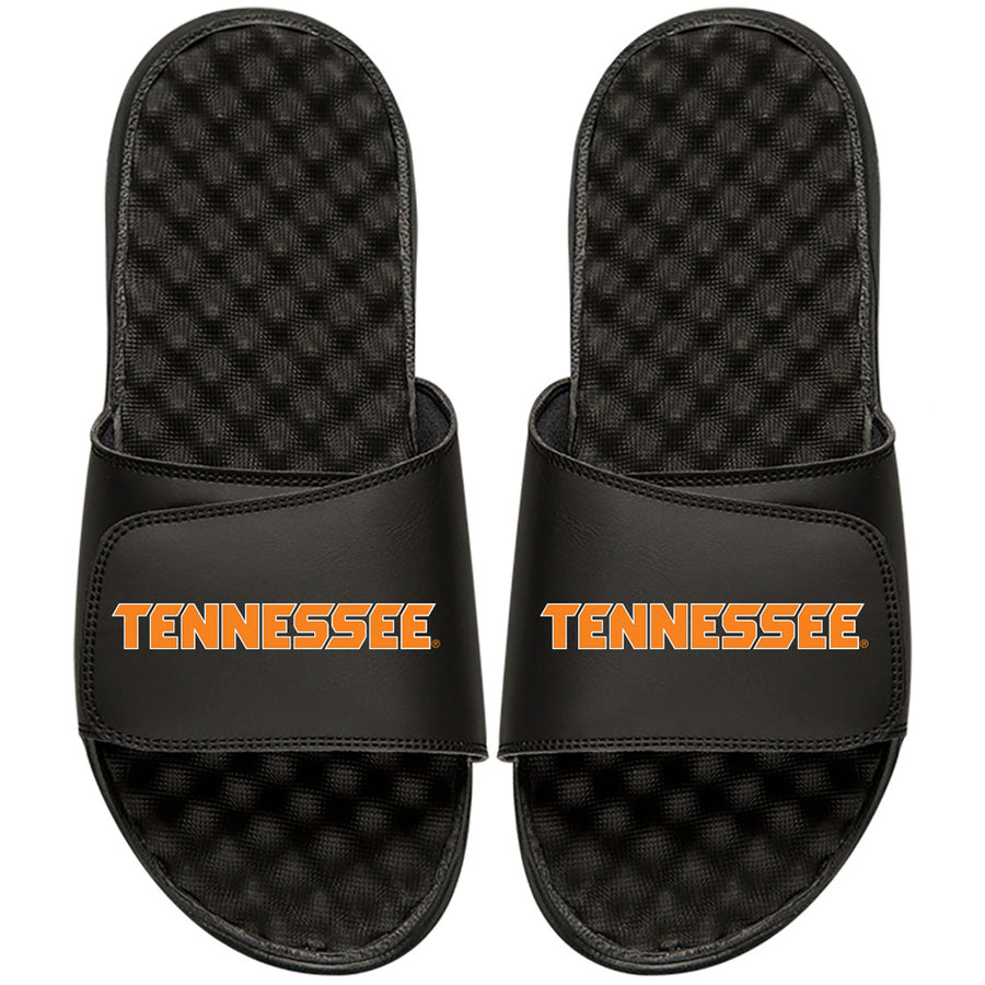 Youth ISlide Black Tennessee Volunteers Wordmark Slide Sandals