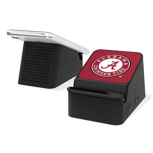 Alabama Crimson Tide Wireless Charging Station & Bluetooth Speaker