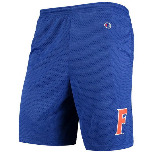 Men's Champion Royal Florida Gators College Mesh Shorts