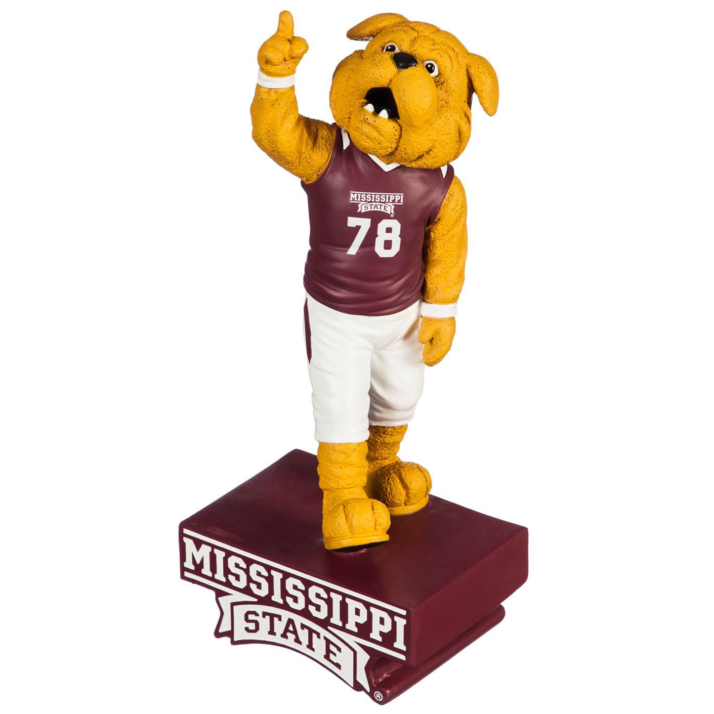 Mississippi State Bulldogs Mascot Statue