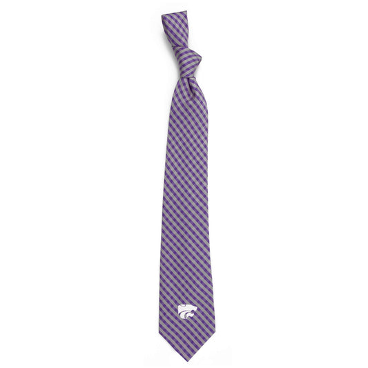 Kansas State Wildcats Gingham Tie