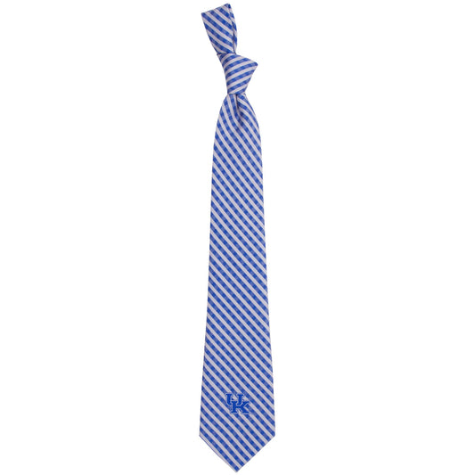 Kentucky Wildcats Gingham Tie