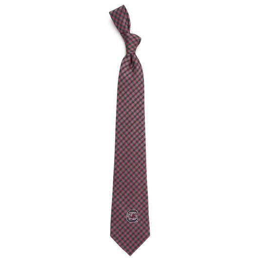 South Carolina Gamecocks Gingham Tie