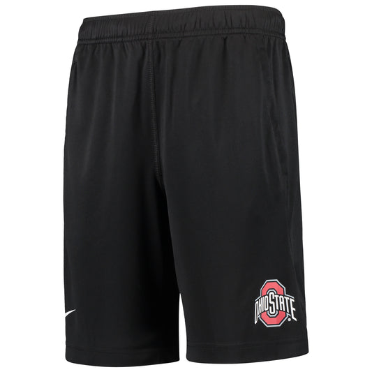 Youth Nike Black Ohio State Buckeyes Performance Fly Shorts