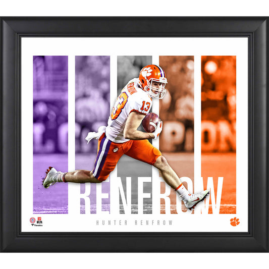 Hunter Renfrow Clemson Tigers Framed 15" x 17" Player Panel Collage