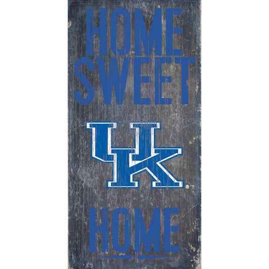 Kentucky Wildcats 6'' x 12'' Home Sweet Home Sign
