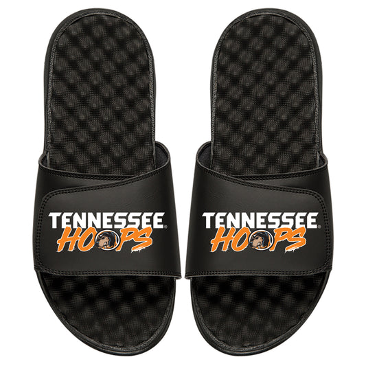 Men's ISlide Black Tennessee Volunteers Hoop Slide Sandals