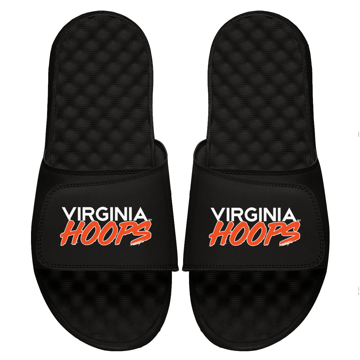 Men's ISlide Black Virginia Cavaliers Hoop Slide Sandals