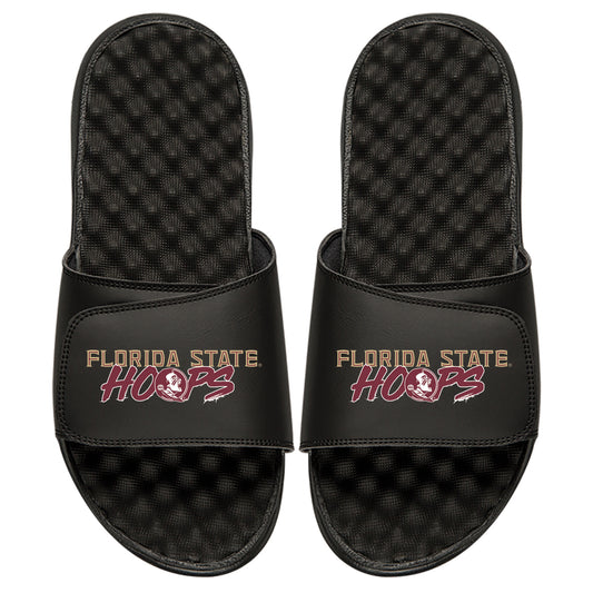 Youth ISlide Black Florida State Seminoles Hoop Slide Sandals