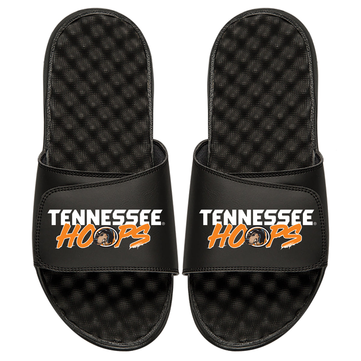 Youth ISlide Black Tennessee Volunteers Hoop Slide Sandals