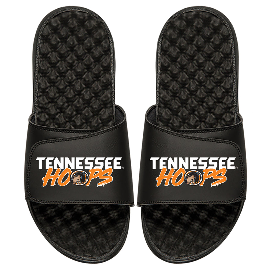 Youth ISlide Black Tennessee Volunteers Hoop Slide Sandals