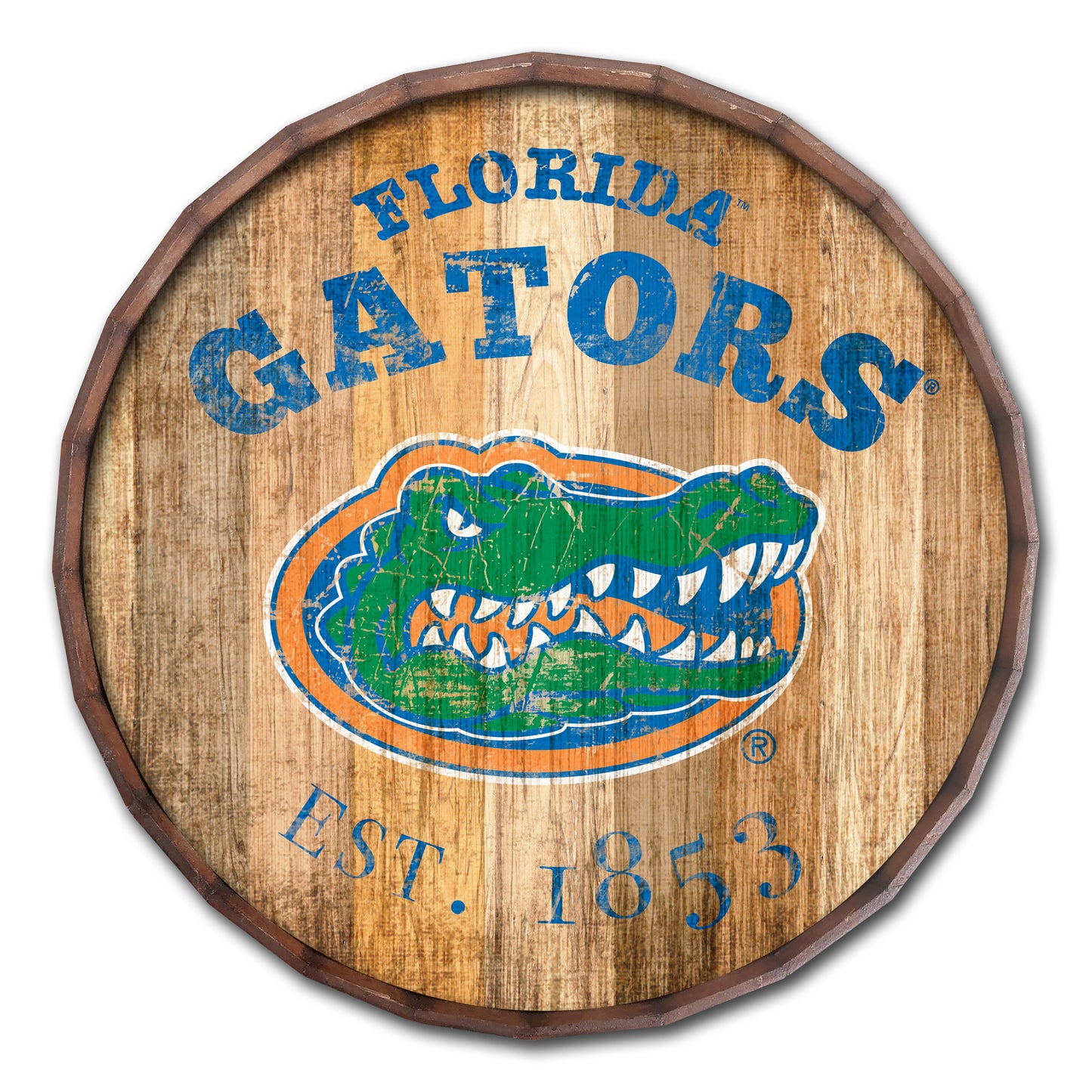 Florida Gators 24'' Established Date Barrel Top