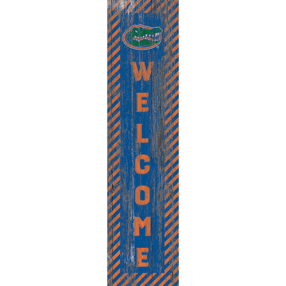 Florida Gators 12'' x 48'' Door Leaner Welcome Sign