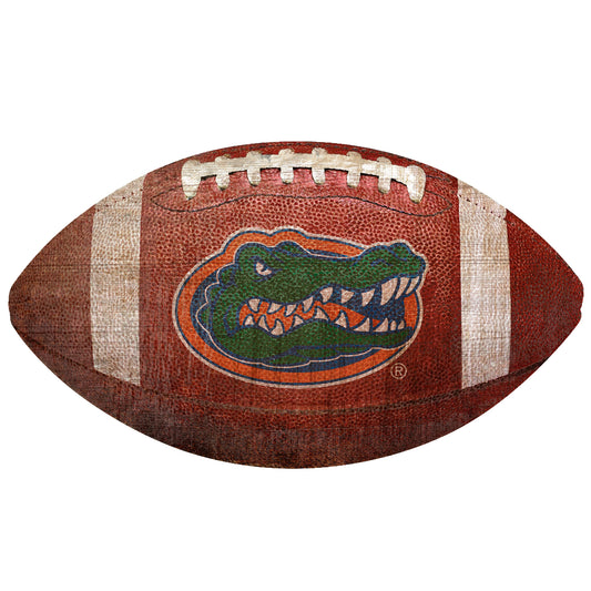 Florida Gators 12'' Football Sign